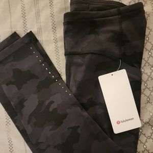 Lululemon camo crop leggings